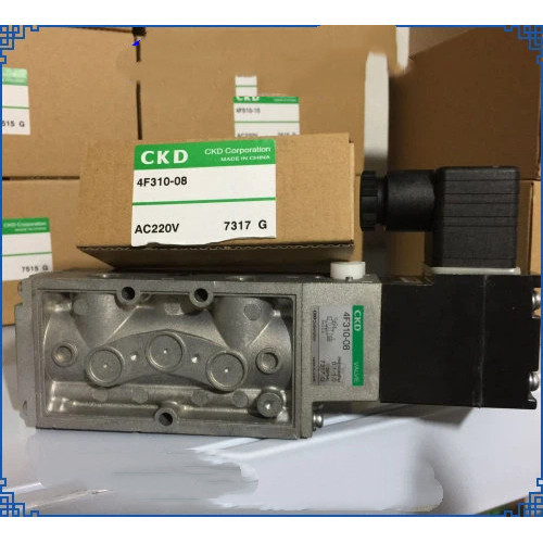 CKD โซลินอยด์วาล์ว 4F310-10-AC220V-DC24V 4F320/4F330-10-AC220VDC24V