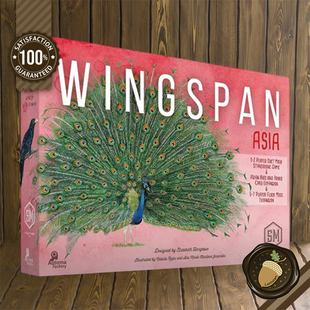Wingspan Asia Board Game ส่วนเสริม บอร์ดเกม