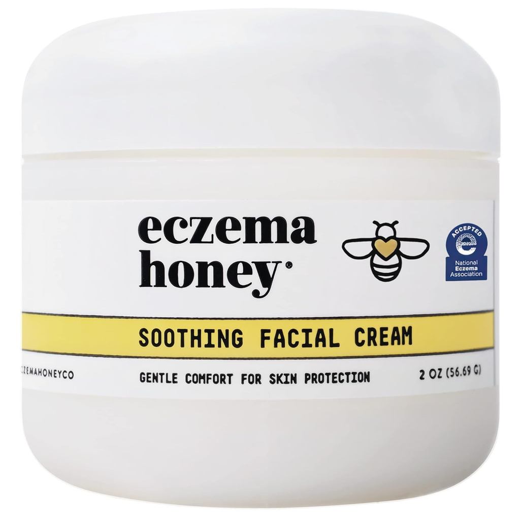 Eczema Honey Soothing Facial Cream -- Facial, Eyelid, Lip และ Eczema Lotion อื่นๆ - Natural Dry Skin