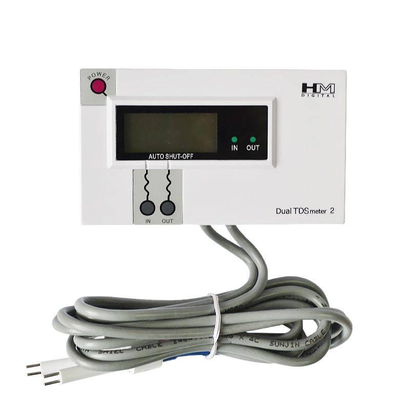 Precision Dual-Channel Wired Digital Water Quality Detector TDS Meter Tester DM2 Filter