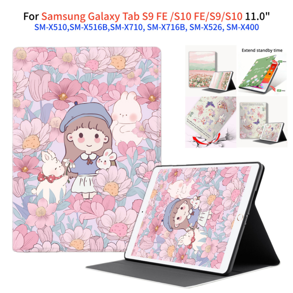 SAMSUNG สําหรับSamsung Galaxy Tab Tab S10 FE(11.0")SM-X510/X516B Tab S9 FE(11.0")SM-X520/X526 Tab S9