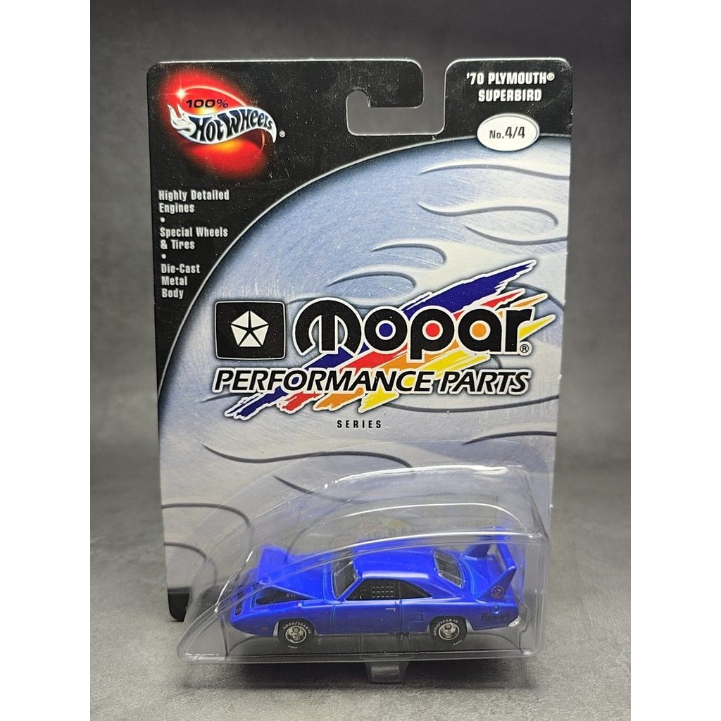 [Orphan] 1/64 HotWheels 100% 1970 Plymouth Superbird Plymouth Superbird Mopar Performance Series Rar