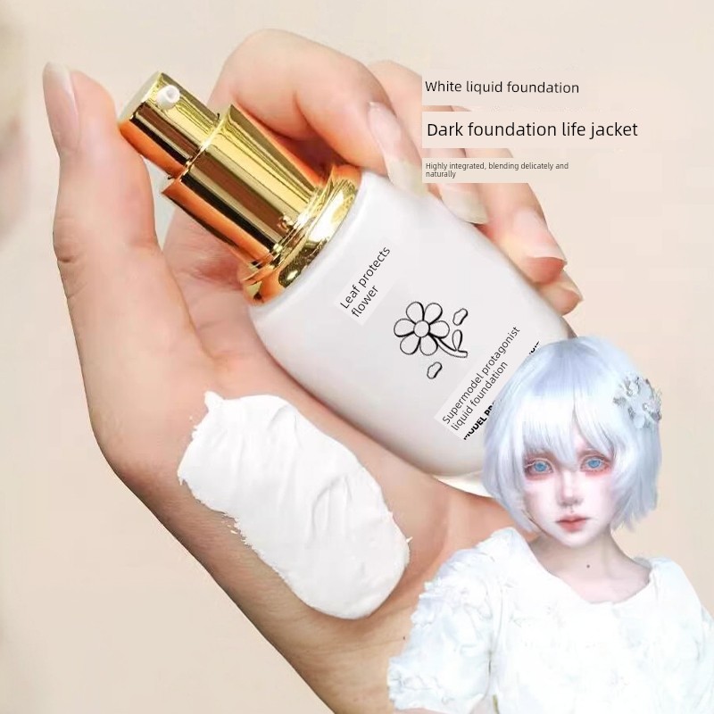 ไพรเมอร์ ครีมรองพื้น Pure White Liquid Foundation cos Toning Liquid Ultra White Toning Liquid Dedica