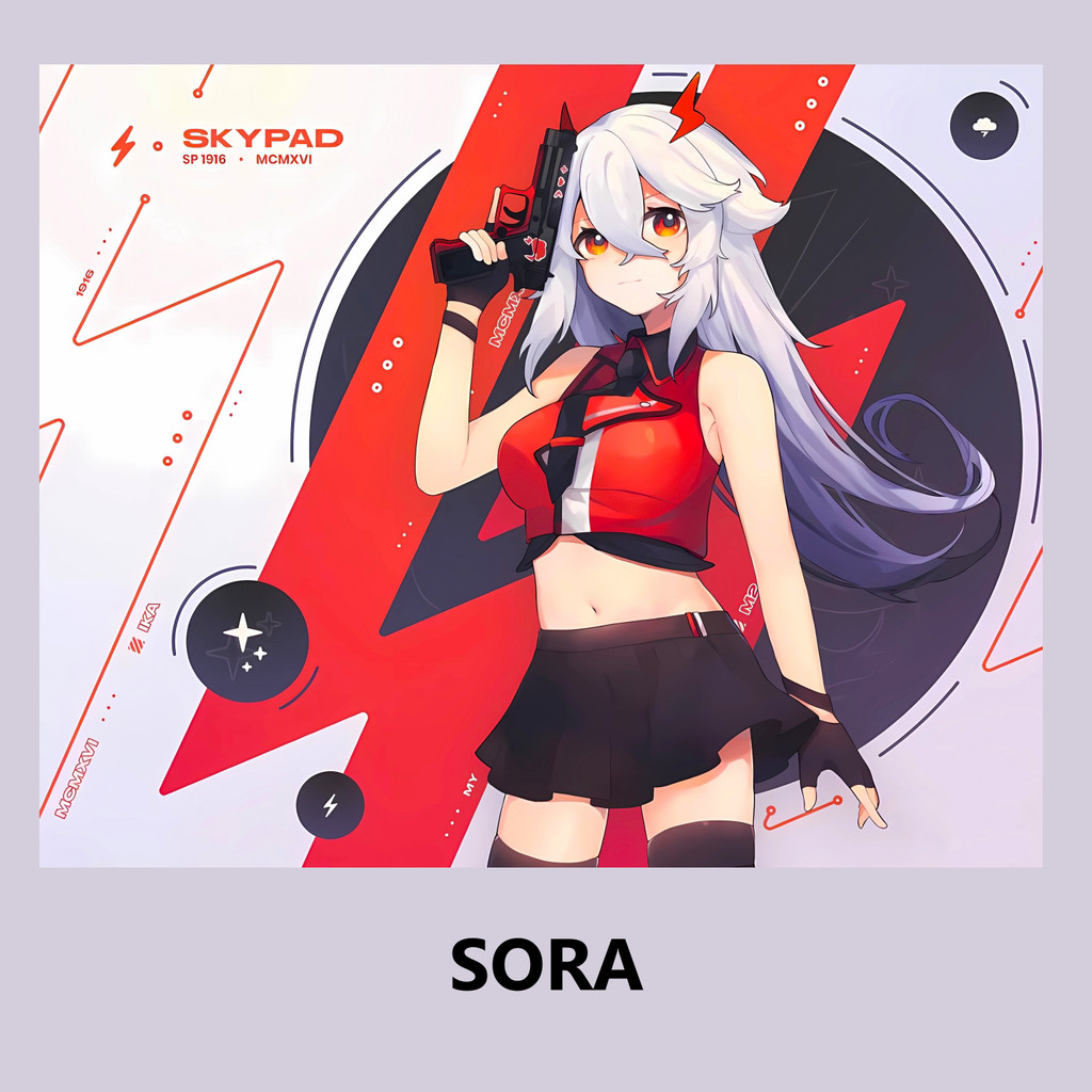 แผ่นรองหูฟัง SkyPAD 3.0 ORIGINAL SORA scorption แผ่นรองหูฟังสําหรับเล่นเกม FPS