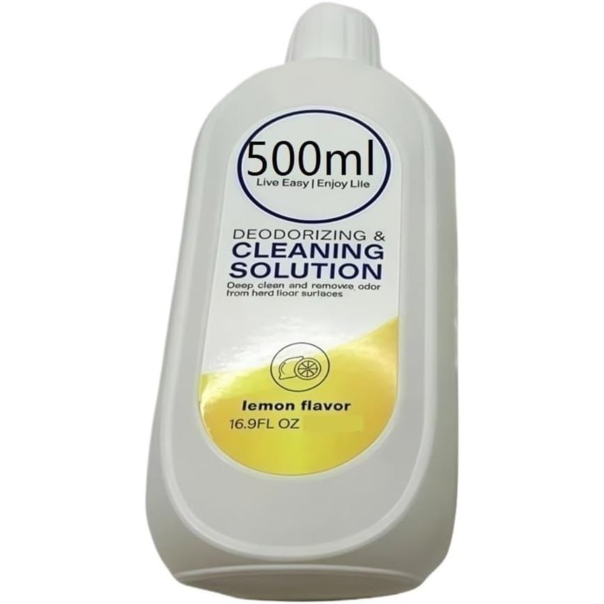 500ML น้ํายาทําความสะอาดพื้นรสมะนาว, เข้ากันได้สําหรับ Tineco FLOOR ONE S3/ S5/Pro2/Combo/S7Pro All 
