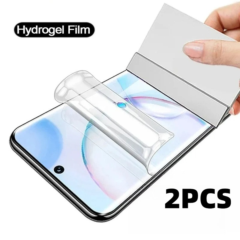 2Pcs Ultra HD Anti Blue Light Softฟิล์มสําหรับOppo A6x A6v A6i + A6t Pro 4G 5G Anti Spyป้องกันหน้าจอ