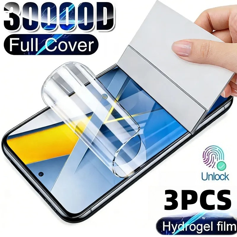 3Pcs Hydrogel Softฟิล์มสําหรับOppo F29 F27 Pro F29Pro F27Pro Plus MatteและAnti Spyความเป็นส่วนตัวป้อ