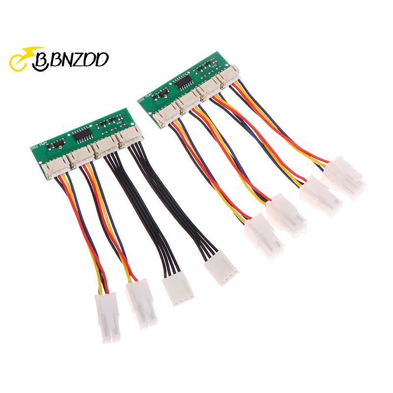 [BBNZDD] 12V 4-in-1 Square 4Pin พัดลมจําลองจําลองจําลองจําลองพิเศษสําหรับ Antminer S21 S19kpro T21 K