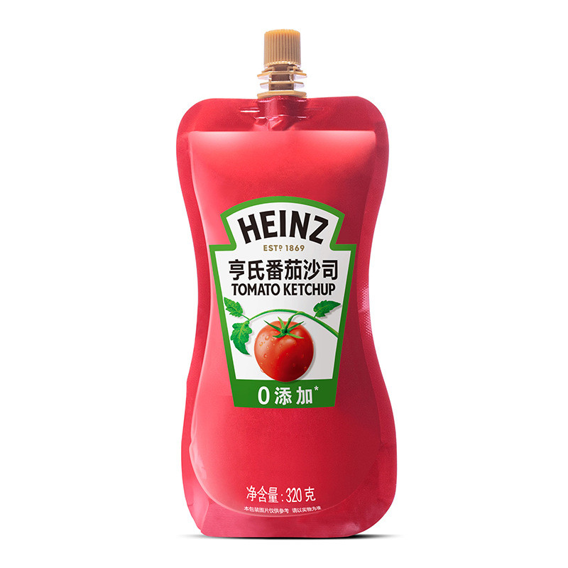 0 ครัวเรือน Division แพคเกจ 320g ซอส Transfer Gene แพคเกจขนาดเล็กซอสมะเขือเทศ Henfei French Fries บี