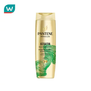 Pantene แพนทีน โปร-วี มิราเคิล แชมพู เคราติน ซิลกี้ สมูท 300 มล.