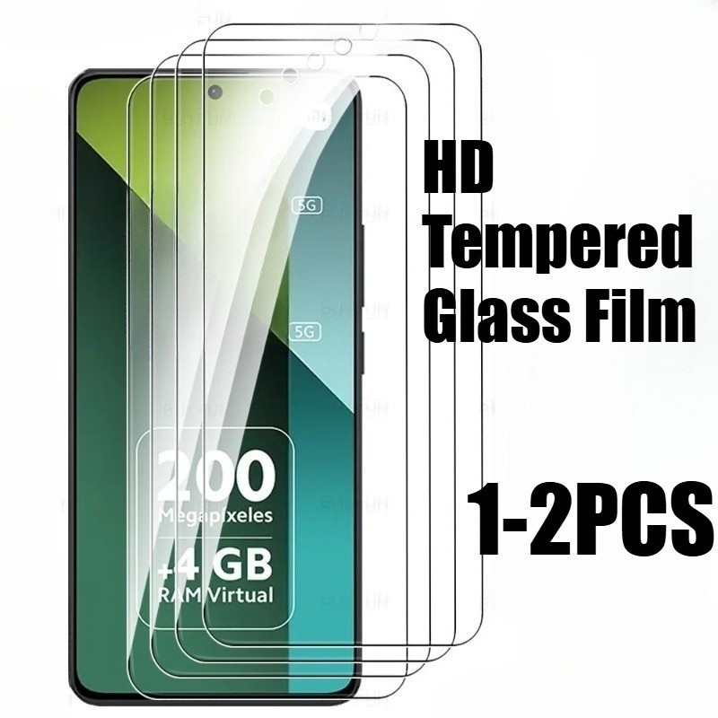 1-2Pcs HD ฟิล์มกระจกนิรภัยสําหรับ Realme X X2 X3 X50 X50m X7 XT Max Pro Super Zoom Player India 5G F