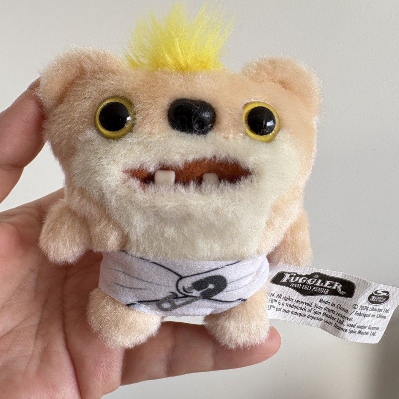 【พร้อมส่ง】fuggler funny ugly monster Out of Print Rare fuggler Teddy baby Overseas Edition Push Toot