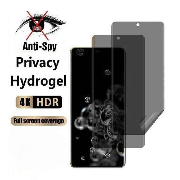 ฟิล์มไฮโดรเจลความเป็นส่วนตัวป้องกันหน้าจอโดยไม่ต้องปลดล็อคลายนิ้วมือสําหรับ vivo X V9 U3 U20 U10 G2 