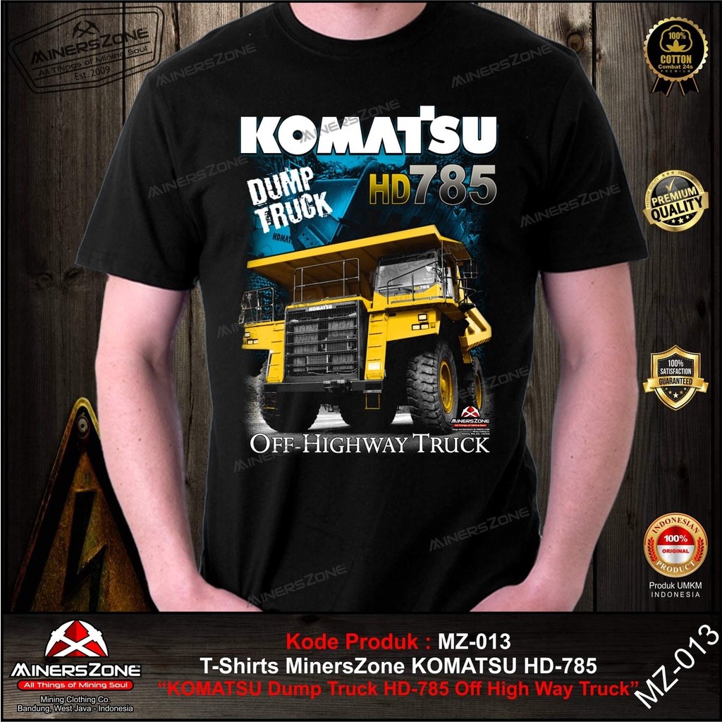 เสื้อยืด Komatsu Hd 785