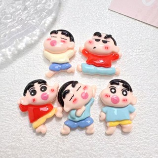 เสน่ห์ชินจังเรซิ่น 10 ชิ้น สำหรับเด็กชาย DIY (อายุ 14-12)