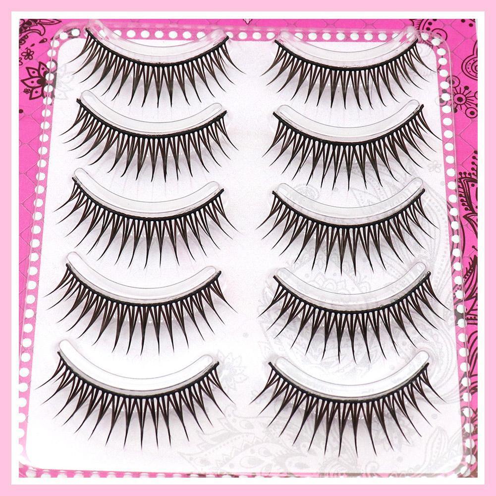 Soft 3d Eyelashes Captivating Wet-sharp Style ขนตาปลอม Dramatic Wispy Lashes แต่งหน้า K1w3