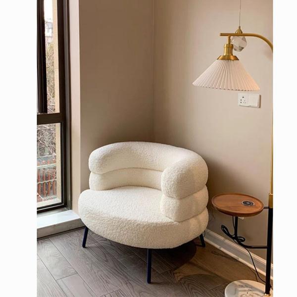 Yifeng Home เก้าอี้โซฟา เก้าอี้คาเฟ่ร้านอาหาร โซฟามินิมอล เบาะนุ่มนั่งสบาย F1712