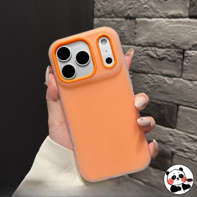 Matte 2in1 สีลูกกวาดเคสโทรศัพท์สําหรับ OPPO Reno 14F 14 13 13F 12 12F 11 11F Pro 11A 5G 4G ปกน่ารักเรียบง่ายการ์ดถือปลอกกันกระแทก