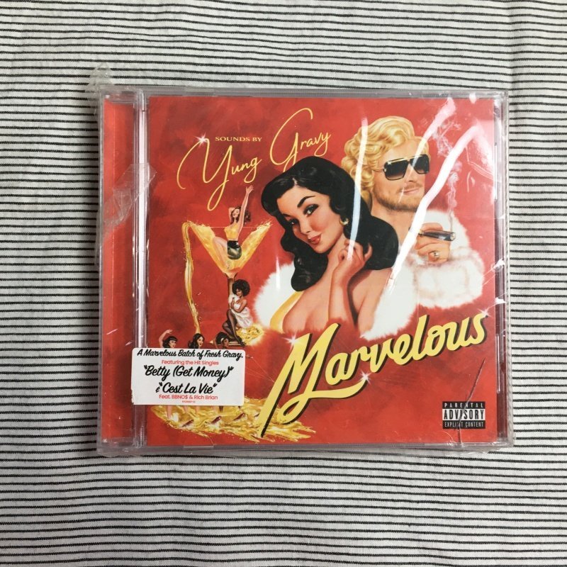 (ใหม่เอี่ยม ) Yung Gravy – Marvelous CD 盒 youzi