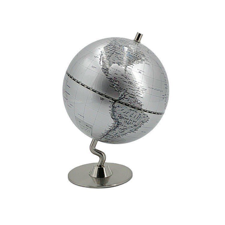 High-Definition Pure English Children Metal Teaching Student Bookstore Globe Retro Dedicated Globe 8