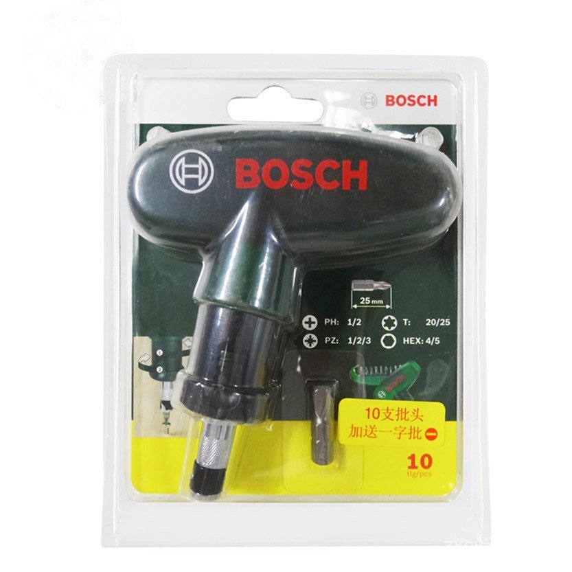 Bosch Domining Bit ไขควงไฟฟ้า Ratchet Easy-to-รับ Torx 10 ไขควงชุด Phillips ซ็อกเก็ตหกเหลี่ยมสว่านไฟ