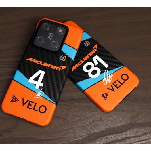 F1 Racing Style McLaren Phone Case, Lando, Piestri, 17air, 17promax, 15plus Phone Wear-Resistant Sho