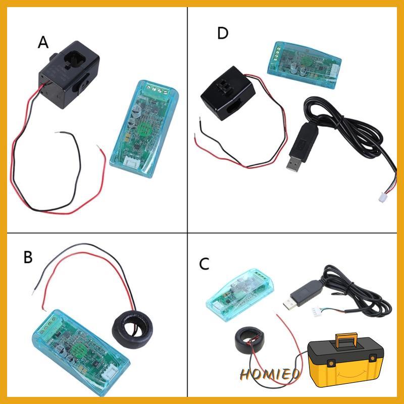 HOMIE0 PZEM-004T โมดูลการสื่อสารพร้อมซอฟต์แวร์ PC ตัวเหนี่ยวนําตัวเหนี่ยวนํา
