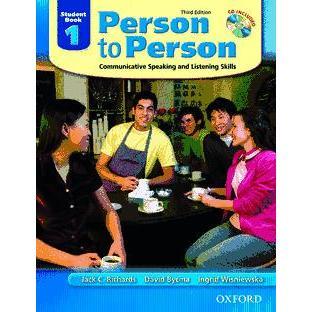 Bundanjai (หนังสือ) Person to Person 3rd ED 1 : Student's Book +CD (P)