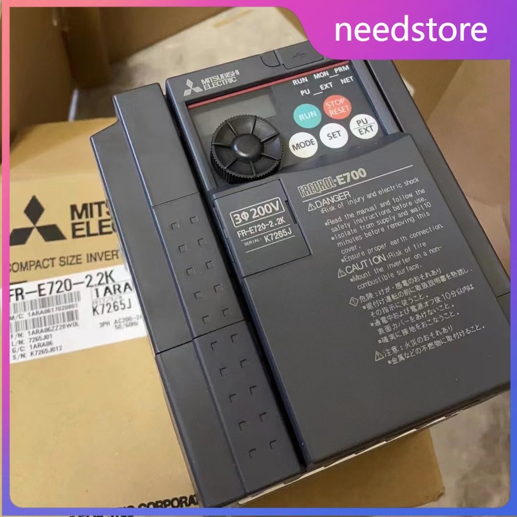 Mitsubishi Inverter FR-E720-0.1K-0.2K-0.4K-0.75K-1.5K-2.2K-3.7K FR-E720S-0.1K-0.2K-0.4K-0.75K-1.5K