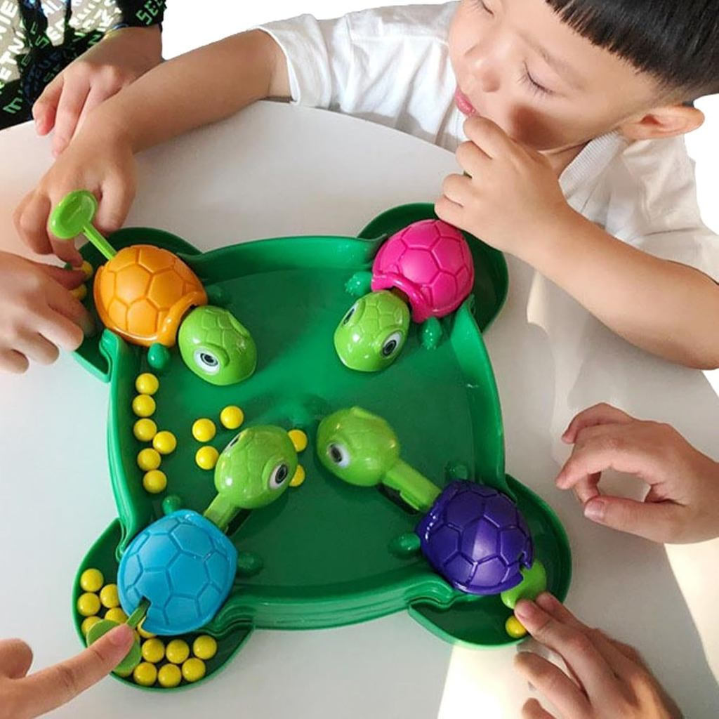 Iowsba เต่าหิวกิน Beans-23 X 23 X 5cm-Hungry Turtle Games-ทําจาก ABS-Chessboard Games-เหมาะสําหรับงา