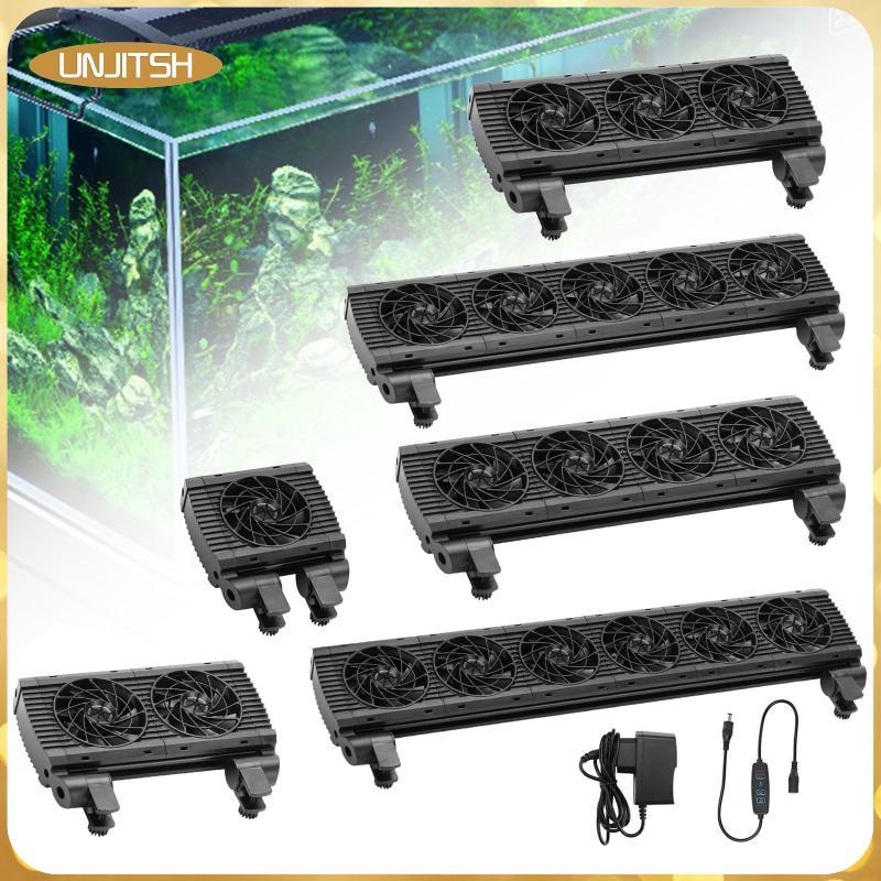 [unjitsh] Aquarium Chiller Cooling System Variable Speed Aquarium Cooling Fan Water Chiller สําหรับก