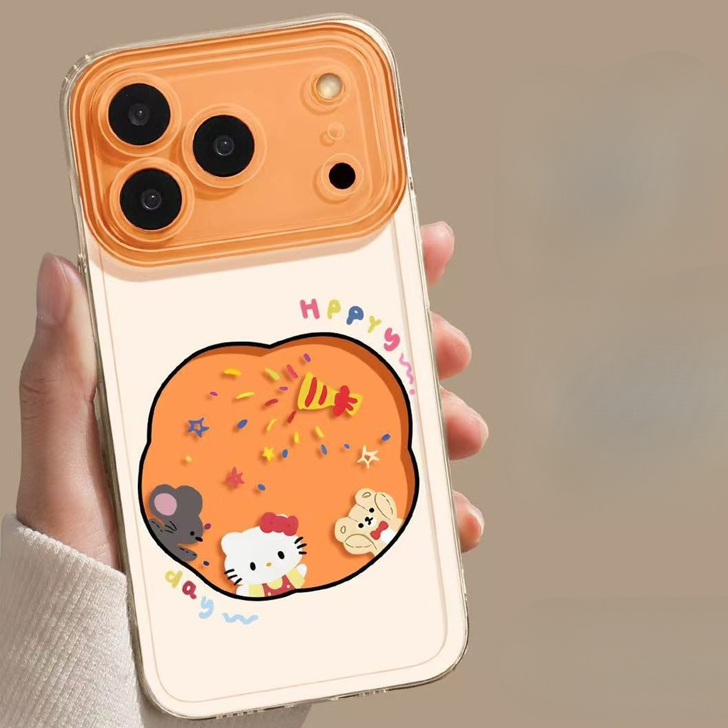 😊 แมวเคส 🎀 เคสไอโฟน เฮลโลคิตตี้ร่าเริง 【iPhone17ProMax 17Air 16pro 15plus 14/13/12/11】-CDYTKK55 - รูปที่ 4