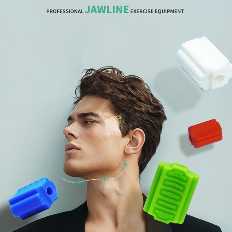 Youn ขนาดเล็ก Jawlines Shaper สำหรับทั้งชายและหญิง ปรับปรุงคางและกระชับคอ ซิลิโคนกันลื่น