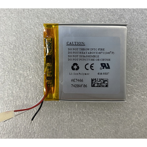 เหมาะสําหรับ iPod Nano 3 3rd Gen 3TH A1236 616-0337 แบตเตอรี่ MP3 ใหม่ล่าสุด