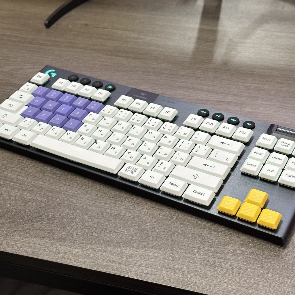 sa keycap keycap ไทย เหมาะสําหรับ Logitech G913TKL Keycap G813 G913 สีคาร์บอนไฟเบอร์รูปแบบ PBT วัสดุ