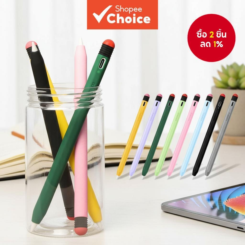 เคสฝาครอบปากกา GOOJODOQ สําหรับ iPad Touch Stylus ที่รองรับ Apple Pencil 2 รุ่น 9th-13th