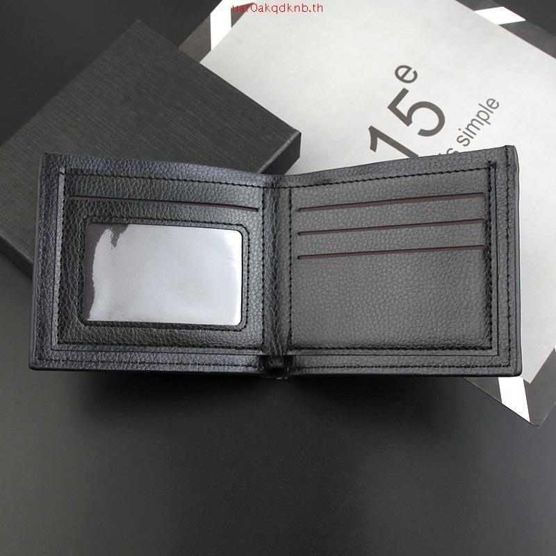 พร้อมส่ง📌กระเป๋าสตางค์ผู้ชายสีดำ🖤 รุ่น Witchez Boston men Wallet
