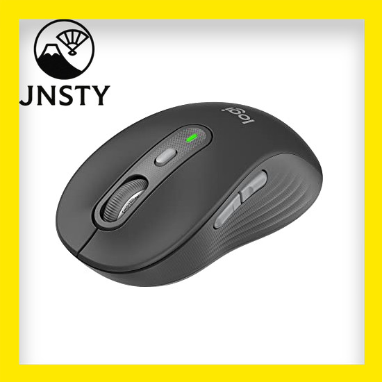 【Direct From Japan】 Logitech Signature M750MGR Wireless Mouse Quiet Regular Graphite Wireless Mouse 