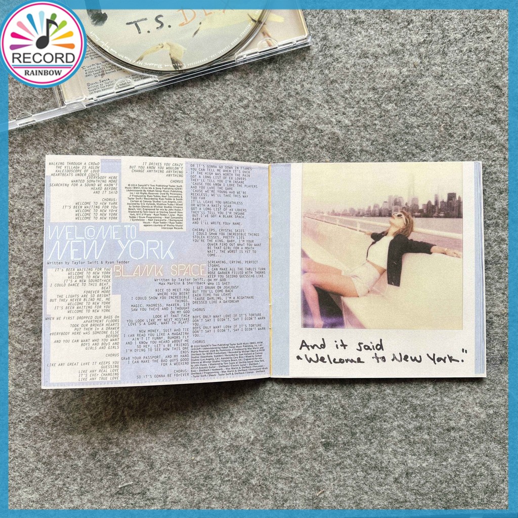 Taylor Swift 1989 D.L.X. Deluxe Edition Original CD Album [Sealed] Brand New ราคา ถูกที่สุด ดีลบีเคเค แกลเลอรีภาพที่ 8
