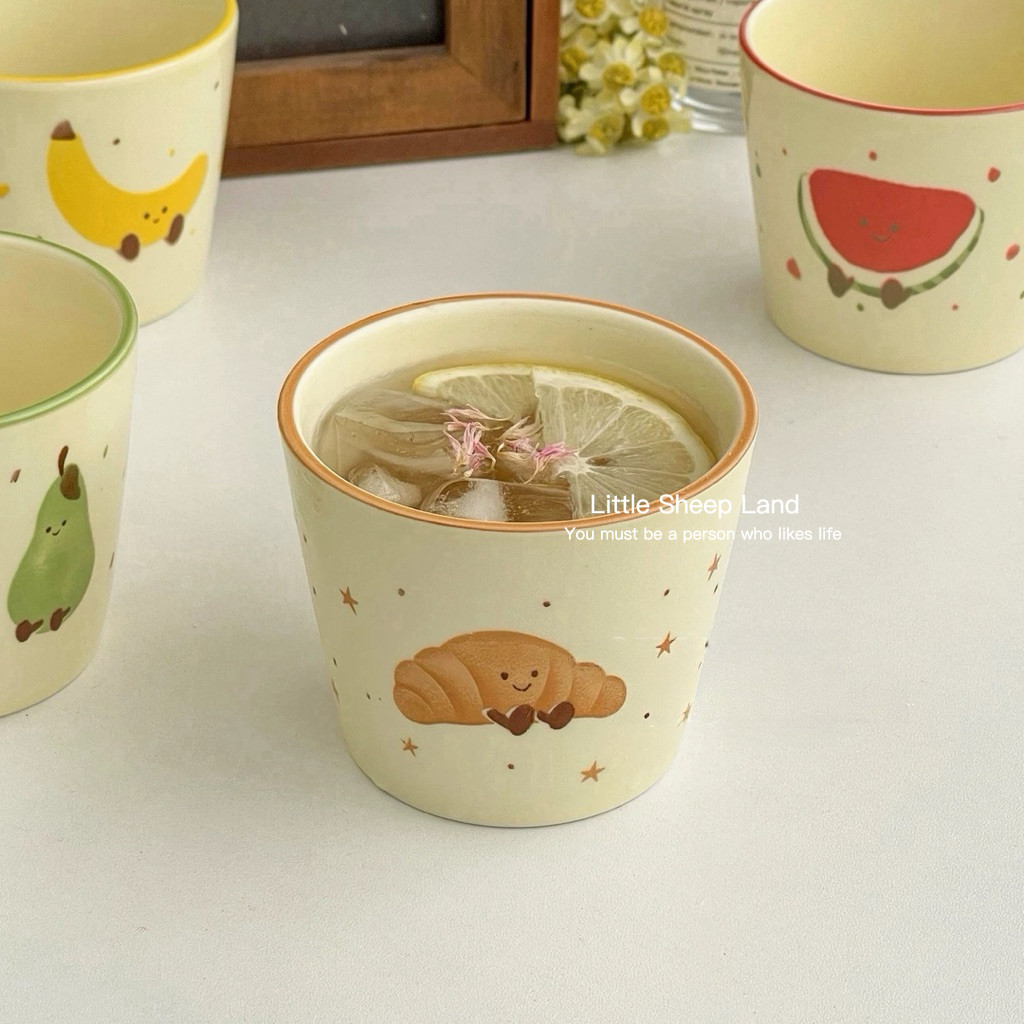 แก้วนม แก้วกาแฟ ใช้ไมโครเวฟได้ แก้วคู่รัก มี 4 ลายให้เลือ
