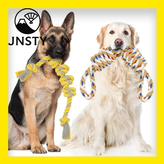 【Direct From Japan】 ETACCU Dog Rope Toy Dog Toy Dog Toy Rope Rope Set of 2 Medium Dog Large Dog 55cm