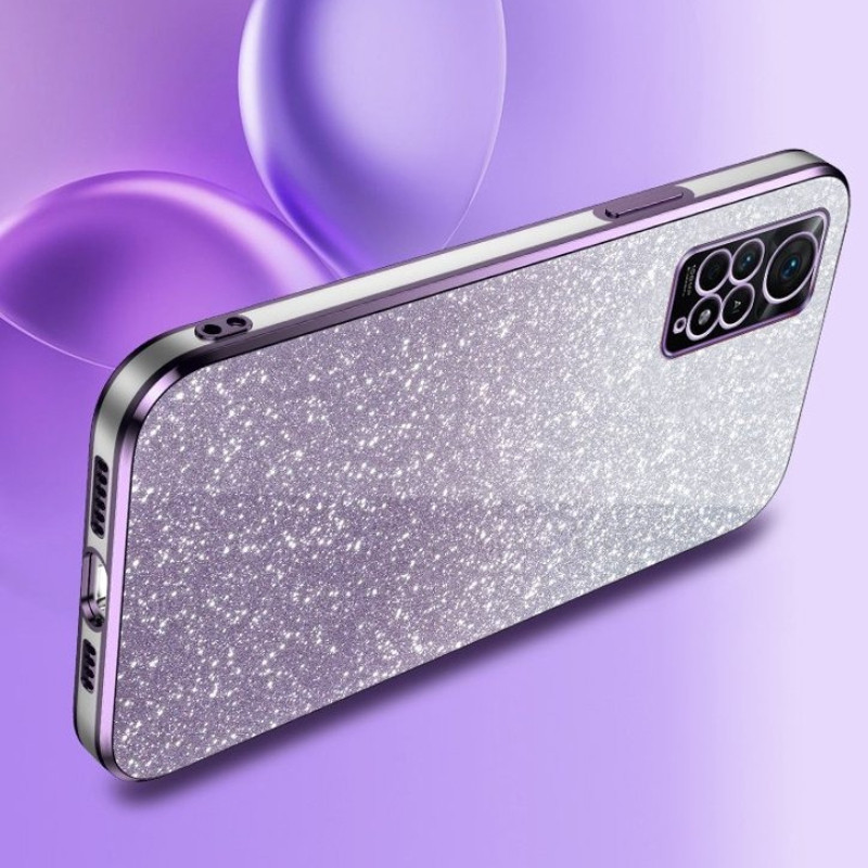 Soft Mist 6D Electroplated Powder โทรศัพท์มือถือสําหรับ Redmi หมายเหตุ 11T 11s 11T 11E 11 6.43 "6.5"