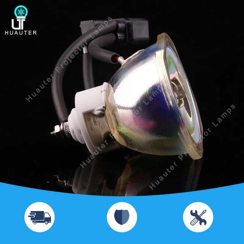 โคมไฟโปรเจคเตอร์ LT60LPK เปลี่ยนหลอดไฟเปลือยสําหรับ NEC HT1000/HT1100/LT220/LT240/LT240K/LT245/LT260