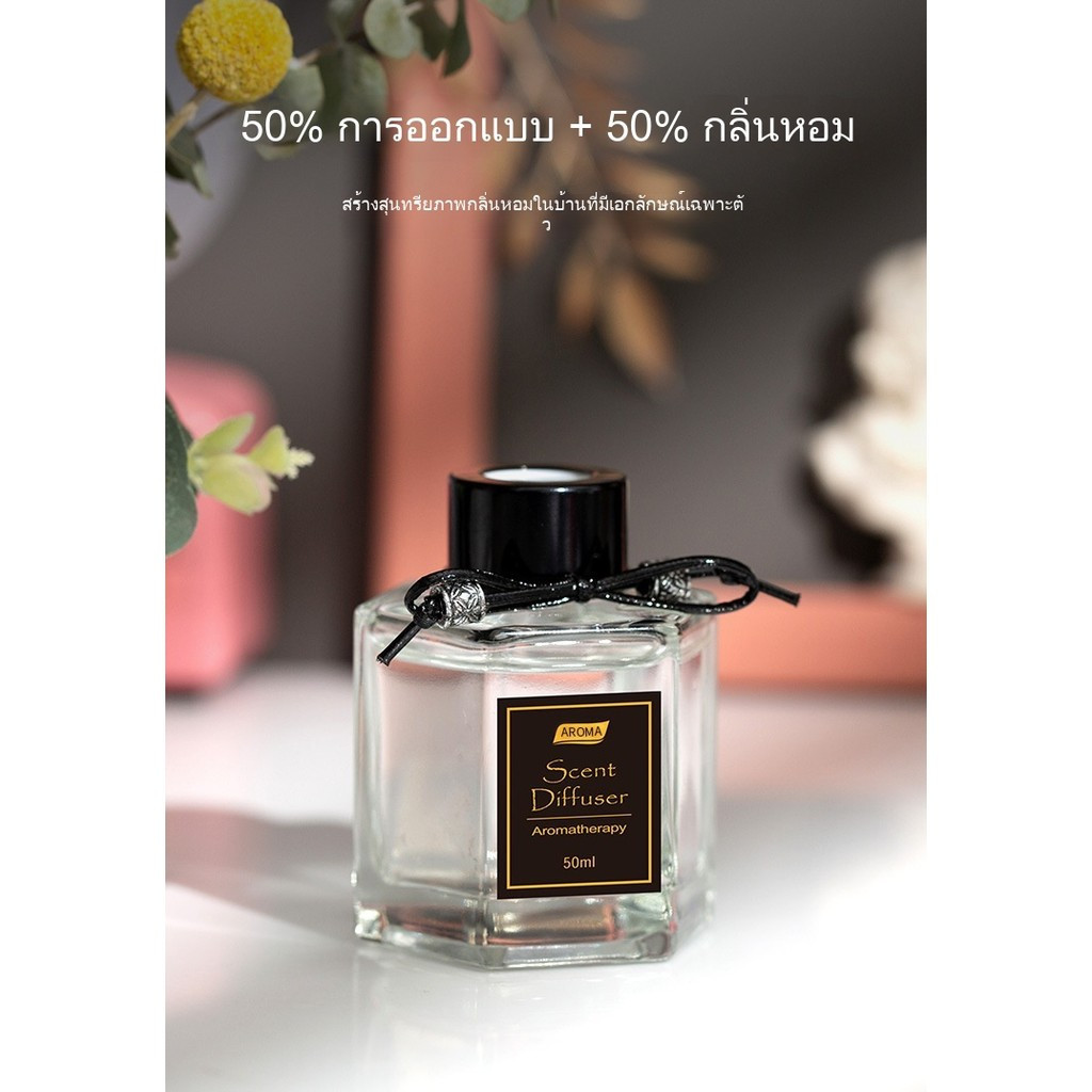 50ML Fireless Aromatherapy กลิ่นหอมติดทนนาน 30 วัน 9 ประเภทน้ําหอมมีจําหน่าย Fireless Aromatherapy Mini Aromatherapy Encounter/Shangri-La/ลาเวนเดอร์ในครัวเรือนในร่มกลิ่นหอมบ้านร้อน ราคา ถูกที่สุด ดีลบีเคเค แกลเลอรีภาพที่ 9
