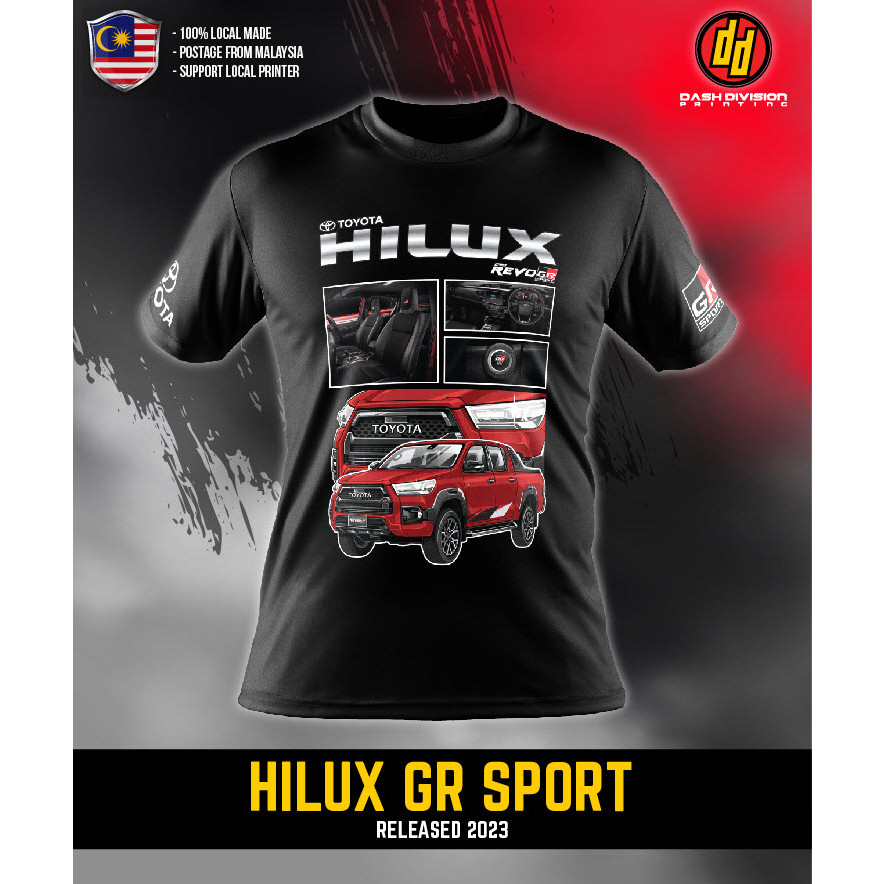 Baju / Tshirt - เสื้อแข่ง Toyota Hilux Gr Sport