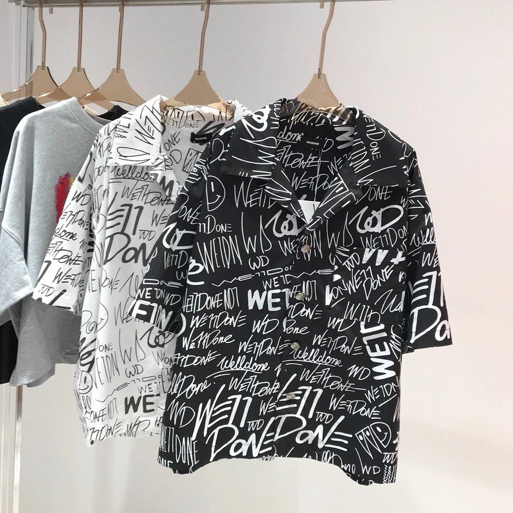 เสื้อเชิ้ตแขนสั้น Welldone