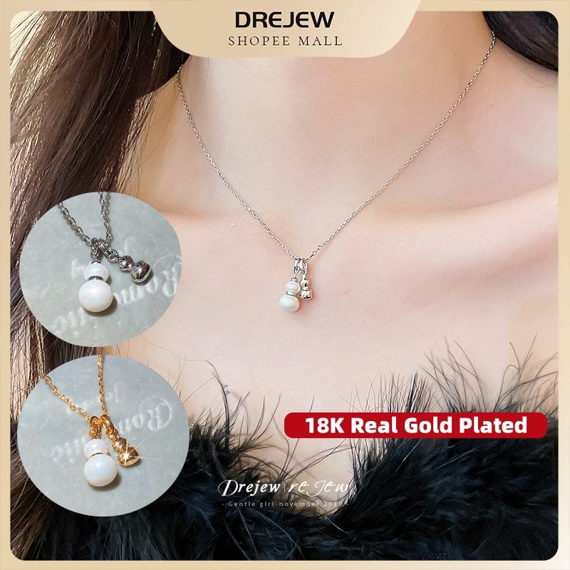 สร้อยคอจี้ไข่มุกชุบไฟฟ้า ทันสมัยและหรูหรา