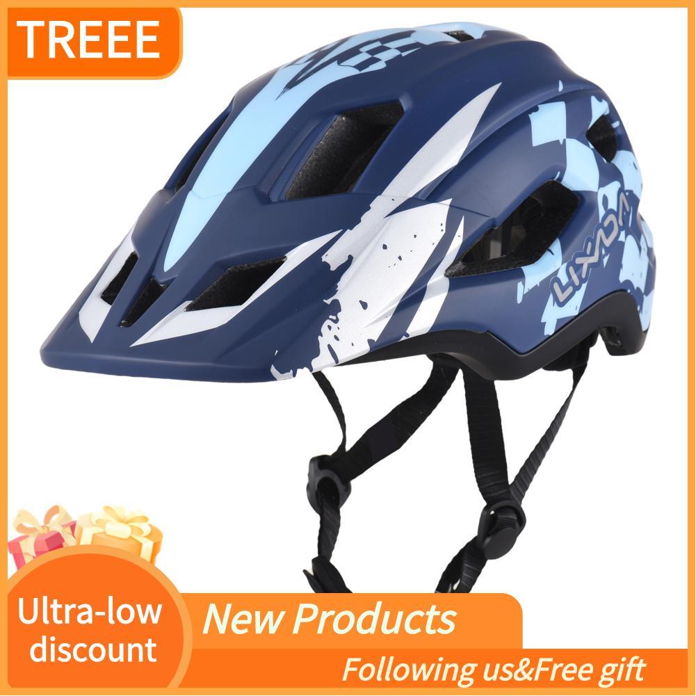 treee Kids Cycle Helmet หมวกกันน็อคแบบเต็มหน้าแบบถอดออกได้ ปรับได้สำหรับเด็กอายุ 5-9 ปี