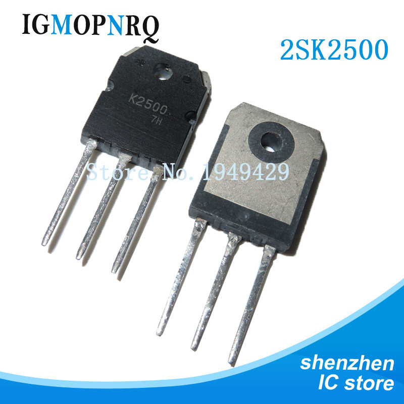 2PCS 2SK2500 TO3P K2500 TO-247 TO-3P ทรานซิสเตอร์