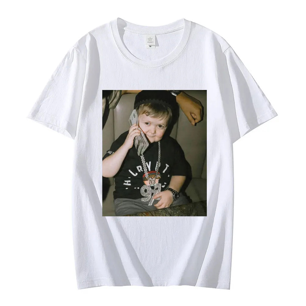 เสื้อยืดลาย Hasbulla Fighting เสื้อยืดลายกราฟิก Mini รูปที่ 5